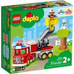 Klocki Zestaw Lego Duplo 10969 Wóz strażacki