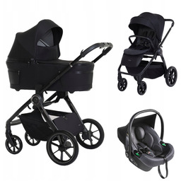 Wózek 3w1 dziecięcy wielofunkcyjny fotelik gondola spacerówka adaptery