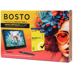 BOSTO Tablet graficzny 11.6" BT-12HD-A + Norton 360