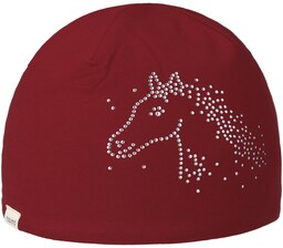 Czapka Dziecieca Sparkling Horse by maximo, czerwony