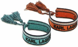 Zestaw 2 bransoletek KARL LAGERFELD 231W3960 Kolorowy
