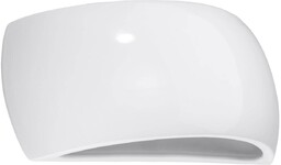 Sollux Ceramiczna lampa ścienna SL.1025 półokrągła do salonu