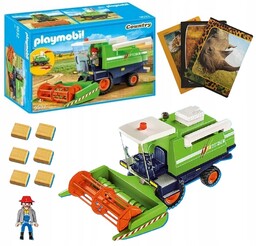 Playmobil Country 9532 Zielony Kombajn Wieś Rolnik Gospodarstwo