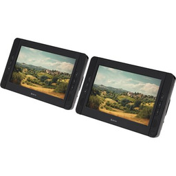 DENVER Przenośny odtwarzacz DVD MTW-1098 (dwa ekrany) Czarny