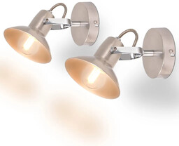 Lumes Komplet metalowych kinkietów z regulacją - EX38-Morina