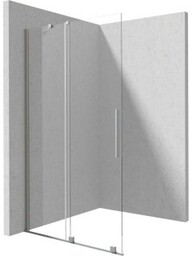 DEANTE Ścianka prysznicowa PRIZMA walk-in przesuwna 100x195 cm