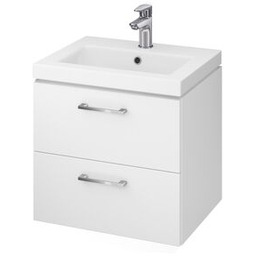 Zestaw Lara Como szafka z umywalką 50 biała