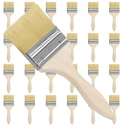 24 SZT. PĘDZLI DO MALOWANIA ARTYSTYCZNEGO 3 CALOWEGO