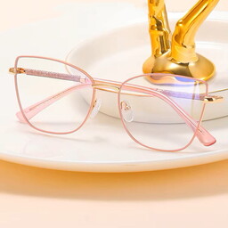 Stylion Damskie okulary Kocie Oczy zerówki do komputera