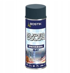 BOSTIK Lakier Super Color Universal mat antracytowy 400