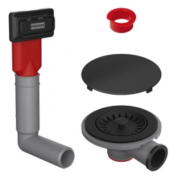 Franke 112.0658.444 Zestaw odpływowy z korkiem zatyczkowym