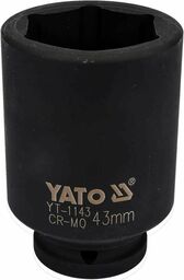 Yato Nasadka udarowa długa 3/4'' 43 mm YT-1143