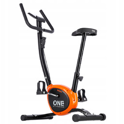 RW3011 Black-orange Rower Mechaniczny One Fitness