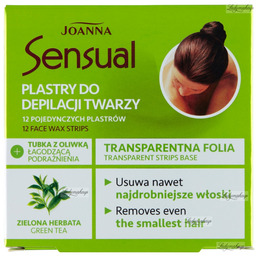 Joanna - Sensual - 12 Face Wax Strips