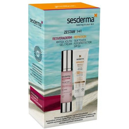 SESDERMA Zestaw Resveraderm żel-krem, 50ml + krem koloryzujący