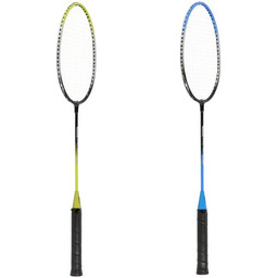 ZESTAW DO BADMINTONA 4 RAKIETY + 3 LOTKI