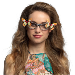 Okulary imprezowe Motylki