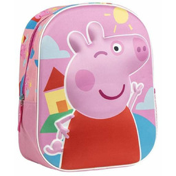 Plecak szkolny 3D Peppa Pig Różowy 25,0 x