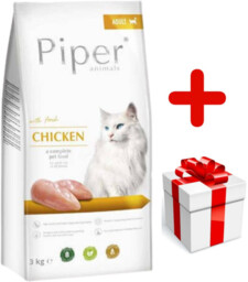 DOLINA NOTECI Piper Animals z kurczakiem dla kotów