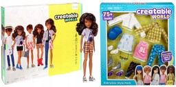 Mattel Barbie Creatable GGT68 dodatkowe ubranka