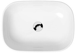 Umywalka nablatowa GARDA 50 prostokątna ceramiczna K116-164
