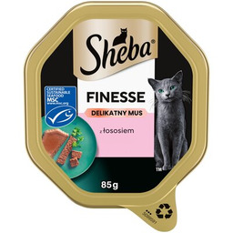 SHEBA Karma dla kota Finesse Łosoś 85 g