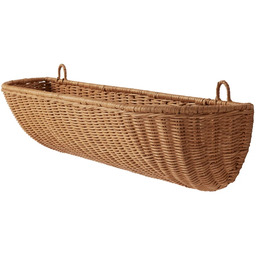 ferm LIVING - Pleciony kosz ścienny, 75 cm