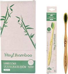 Hey Bamboo, szczoteczka do zębów, bambusowa, soft, 1