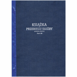 Książka przebiegu służby / ochrona obiektu [Pu/A-108]