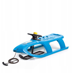 Sanki plastikowe z kierownicą Prosperplast Bullet Control niebieski