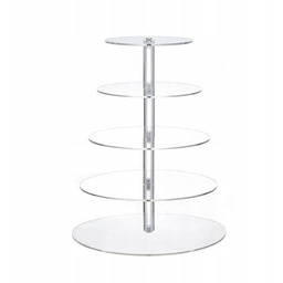 5 pięter Patera ekspozytor do muffinów