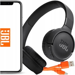 Słuchawki Nauszne Jbl Tune 510BT Czarny Bezprzewodowe Czarne