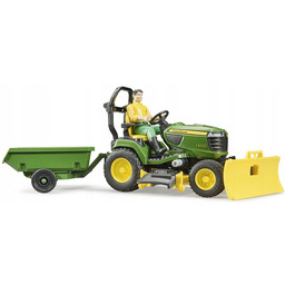Bruder Traktorek John Deere z przyczepką 62104
