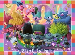 Ravensburger Kinderpuzzle 13390 - Die Trolls-Band - 100
