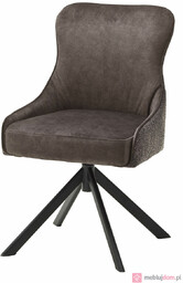 Krzesło obrotowe SHEFFIELD A tkanina, wybór stelaża Cappuccino,