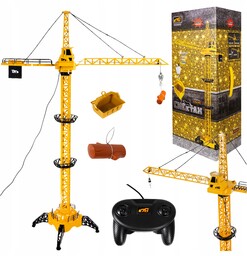 Żuraw Dźwig Budowlany Dla Dzieci Na Pilot Regulowany