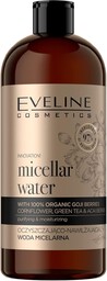 Eveline Cosmetics Organic Gold Oczyszczająco-nawilżająca woda micelarna, 500