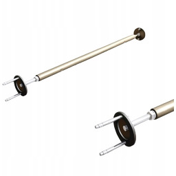 Drążek do Podciągania Kometa 100-150 cm Srebrny