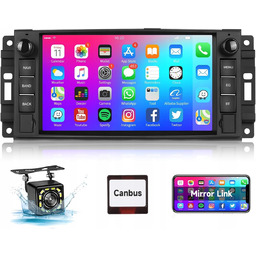 Podofo Radio samochodowe 2 Din Bluetooth do Chevrolet