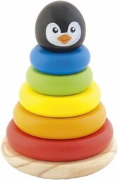 Trefl - Edwin the Penguin, Wooden Toys -