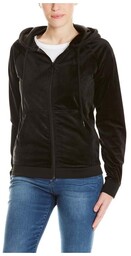 bluza BENCH - Velvet Jacket Black Beauty (BK11179)