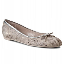 Gino Rossi Baleriny Skórzane We Wzór 36 3T5G12*