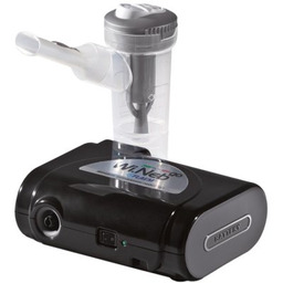 FLAEM Wi.Neb GO Przenośny inhalator pneumatyczno-tłokowy z akumulatorem,