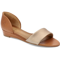 Maciejka Brązowe Sandały Eleganckie Obuwie Damskie