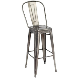 King Home Krzesło barowe Tower Big Back KH010100967