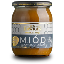 Miód Spadziowy Iglasty 650G, Surowy, Nierozgrzewany, 100 Lat