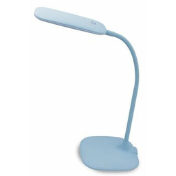 Lampka biurkowa LED Lisa niebieska Nilsen