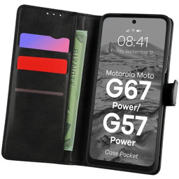 Bizon Etui z klapką Case Pocket do Motorola
