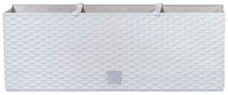 Prosperplast Skrzynka kwiatowa Rato Case biały, 51,4x19x18,6cm