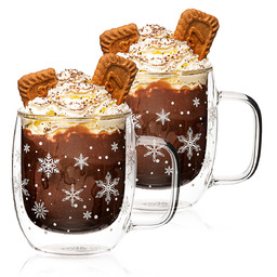 4Home Szklanka termiczna Hot&Cool Snowflake 350 ml, 2